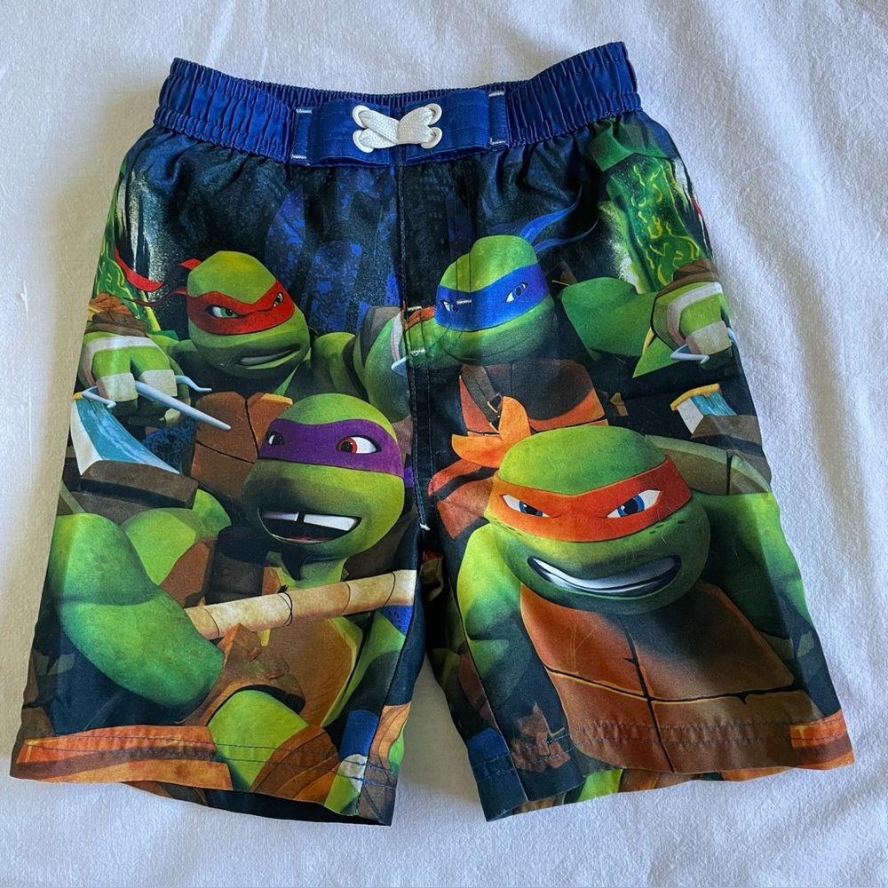 Nickelodeon Teenage Mutant Ninja Turtles Swim Trunks (2014) 2T